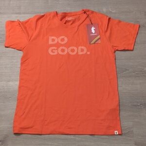 Cotopaxi Do Good. Canyon organic short sleeve T-shirt size large